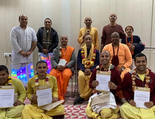 Training new full time devotees