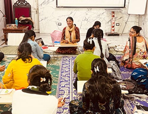 Girls Forum organizes a Deity Jewellery Making workshop