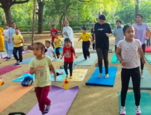 Yoga by the most young