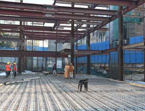 Temple Expansion Progresses Steadily at ISKCON Punjabi Bagh