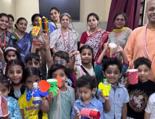 World Environment Day Celebrated at Hare Krishna Sunday School